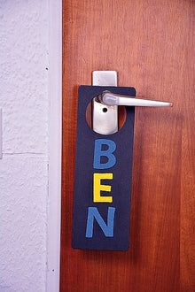 Türschild 24er-Set in verschiedenen Farben