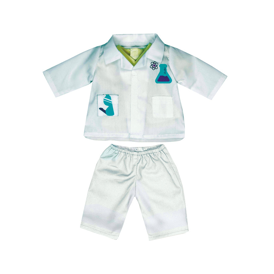 Costume de poupée scientifique pour poupées de 38 cm