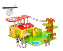 Ensemble de jouets Hôpital de la Jungle Papo