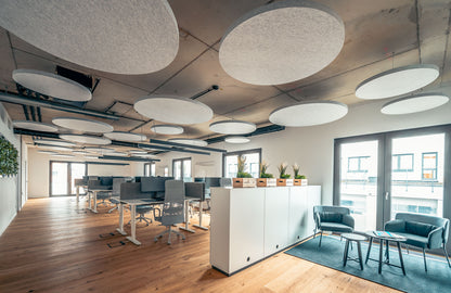 Panneau d'absorption acoustique ROND 75 x 75 x 5 cm