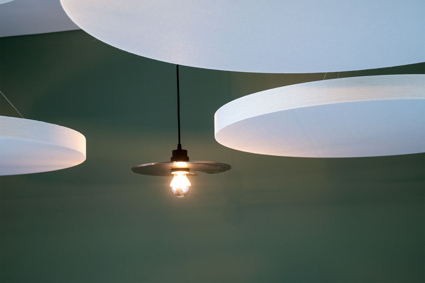 Panneau d'absorption acoustique ROND 140 x 140 x 5 cm