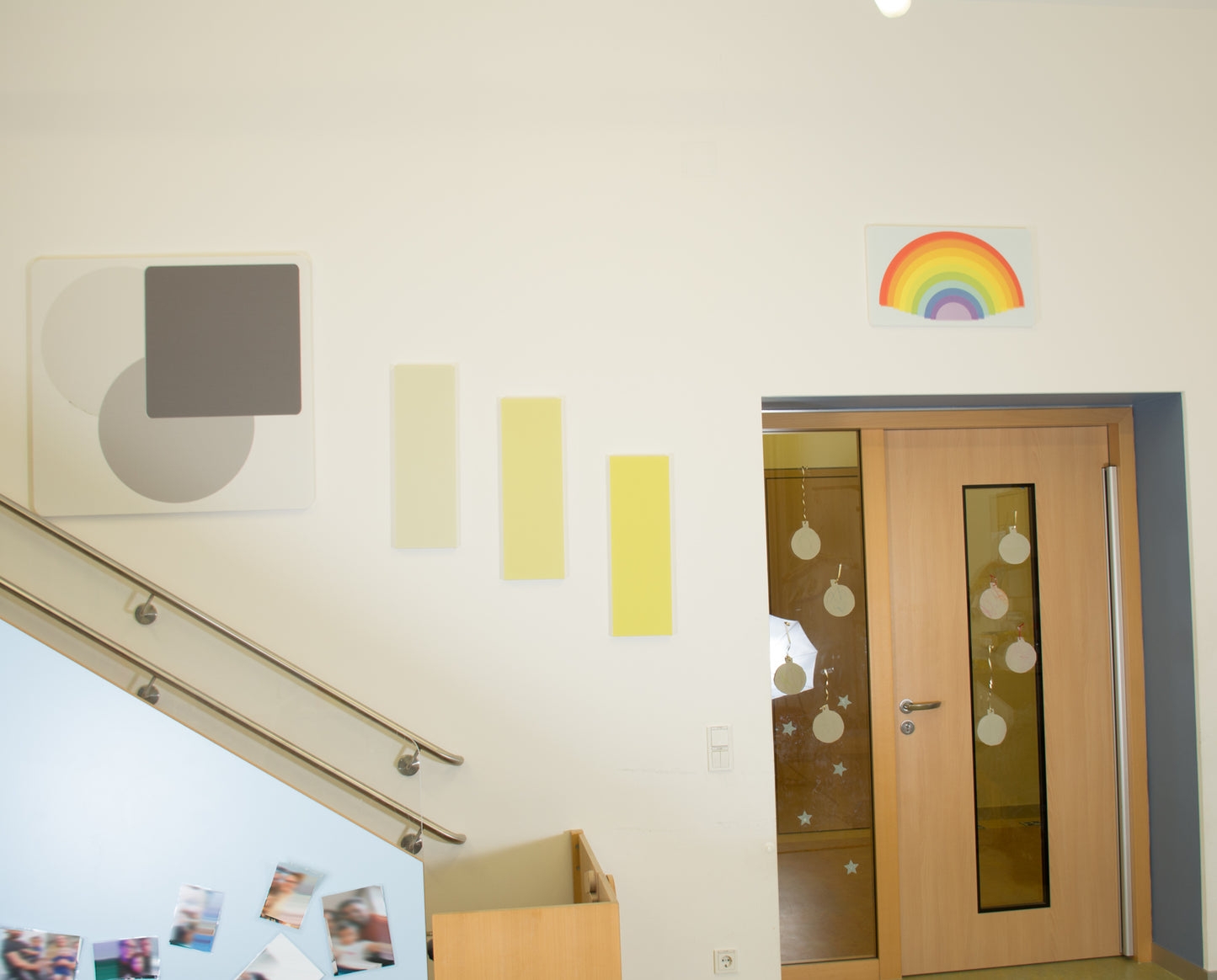 Löwenherz sound absorber wall panels, 4 pieces, in a modern design