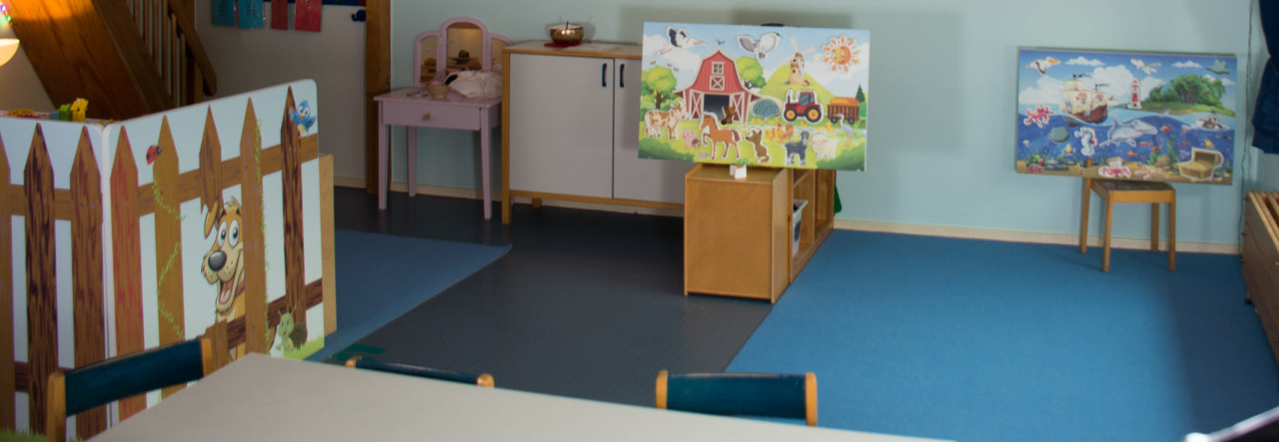 Löwenherz Schallfresser Raumteiler Zaunmotiv - einseitig bedruckt