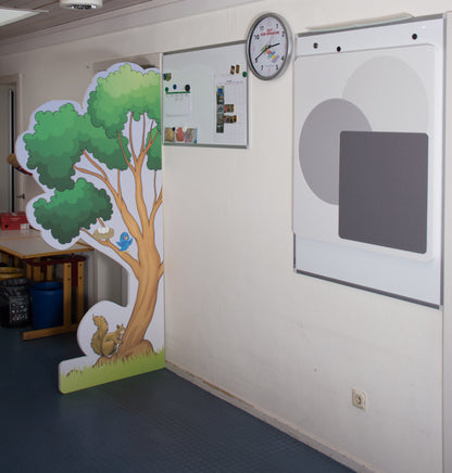 Löwenherz sound absorber wall panels, 4 pieces, in a modern design