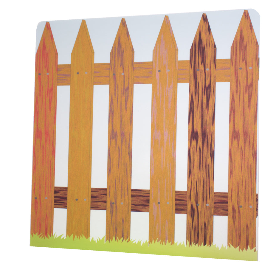 Löwenherz Schallfresser Raumteiler Zaunmotiv - einseitig bedruckt