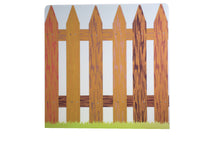 Löwenherz Schallfresser Raumteiler Zaunmotiv - einseitig bedruckt