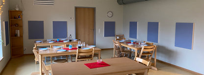 Lionheart Sound Eater - Assiette sans cadre, 25 mm d'épaisseur, ronde Ø 50 cm, design coloré