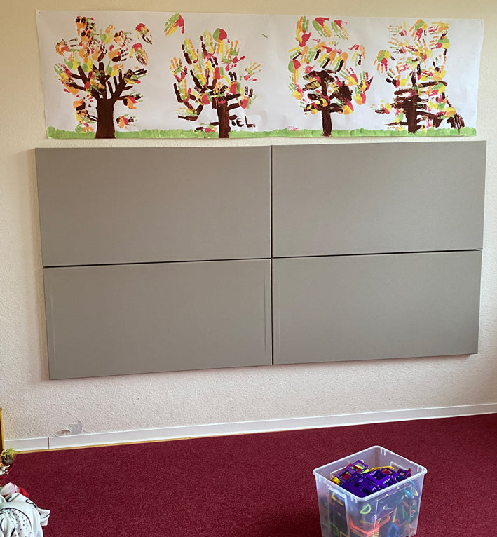 Lionheart Sound Eater - Assiette sans cadre, 25 mm d'épaisseur, ronde Ø 50 cm, design coloré