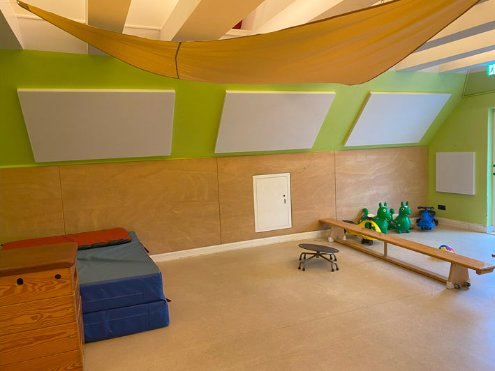 Löwenherz Schallfresser - Rahmenlose Platte mit 25 mm dicke rund Ø 50 cm