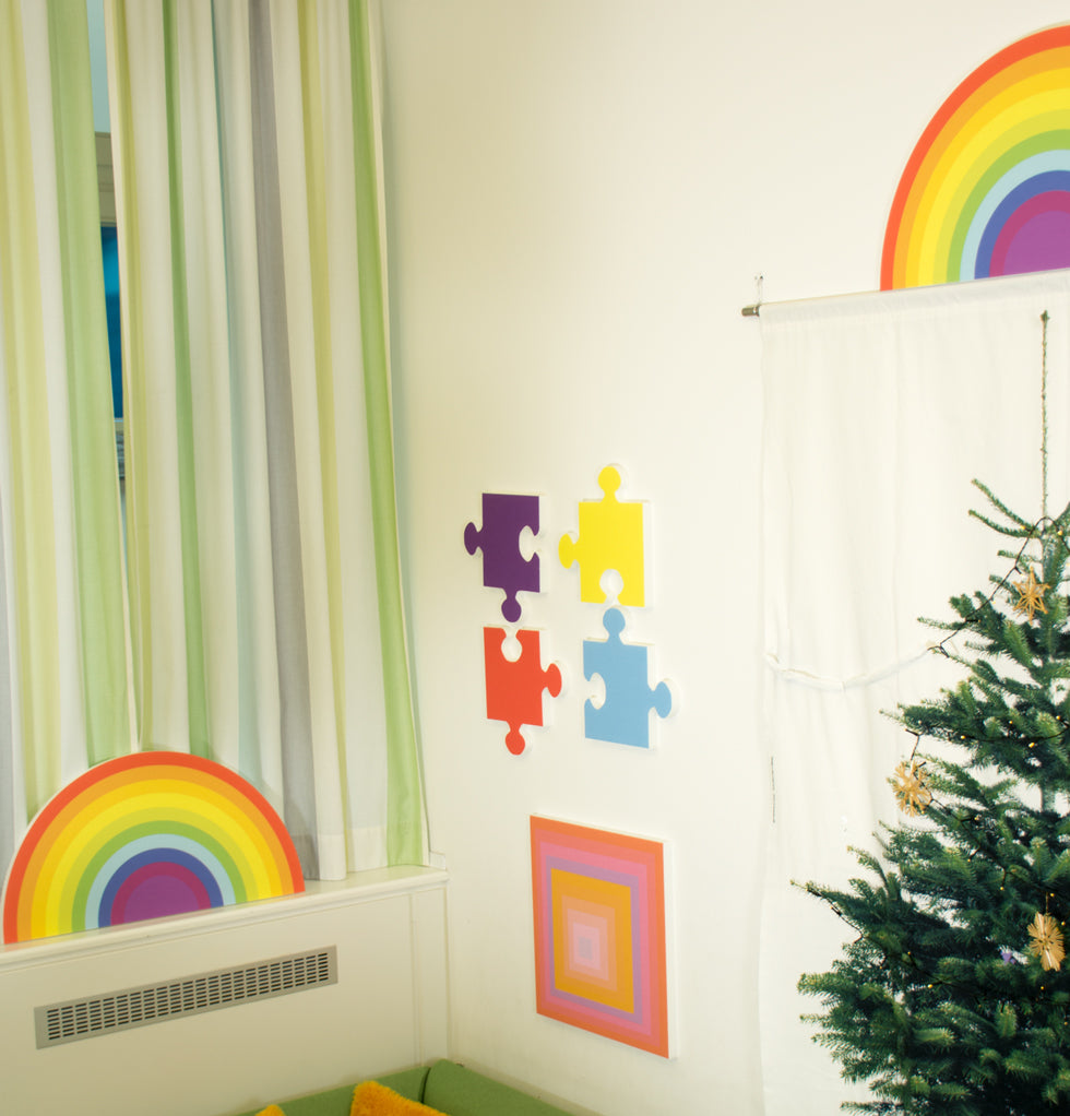 Lionheart Sound Eater - Rainbow Outline Motif 80 x 40 cm, 25 mm thick