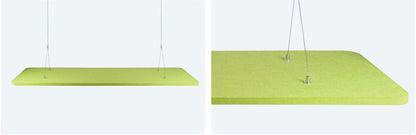 Soundproof ceiling mounting, horizontal suspension