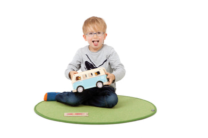 Tretford carpet, round, 1.01-2.00 m diameter, bound edges