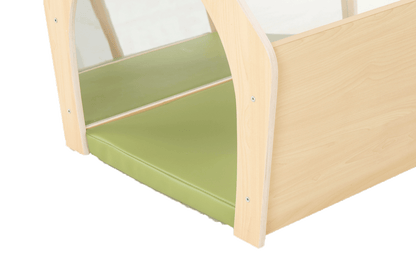 Kriechtunnel mit Spiegel und Matte