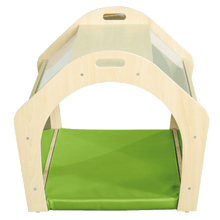 Kriechtunnel mit Spiegel und Matte