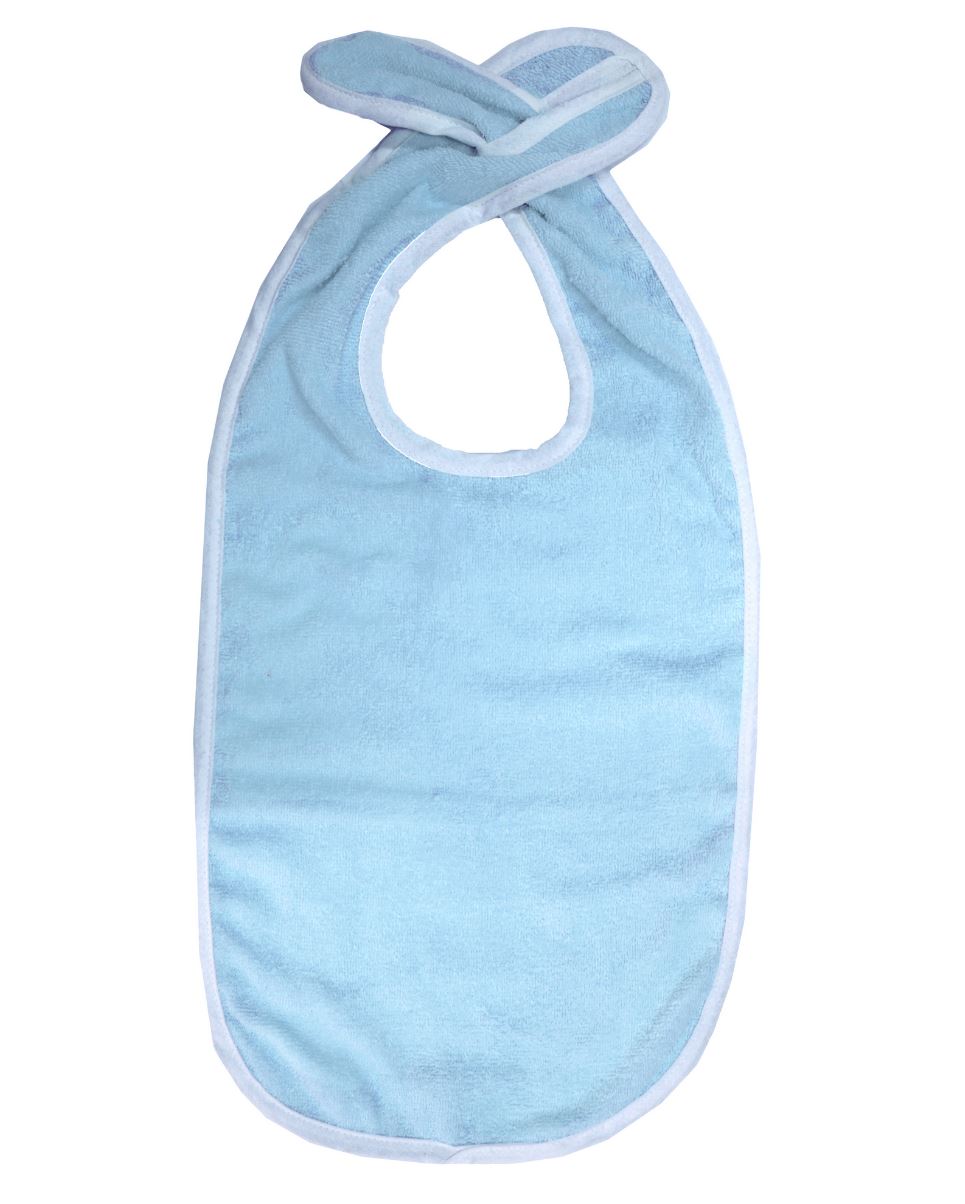 Bibs with holes, solid colors