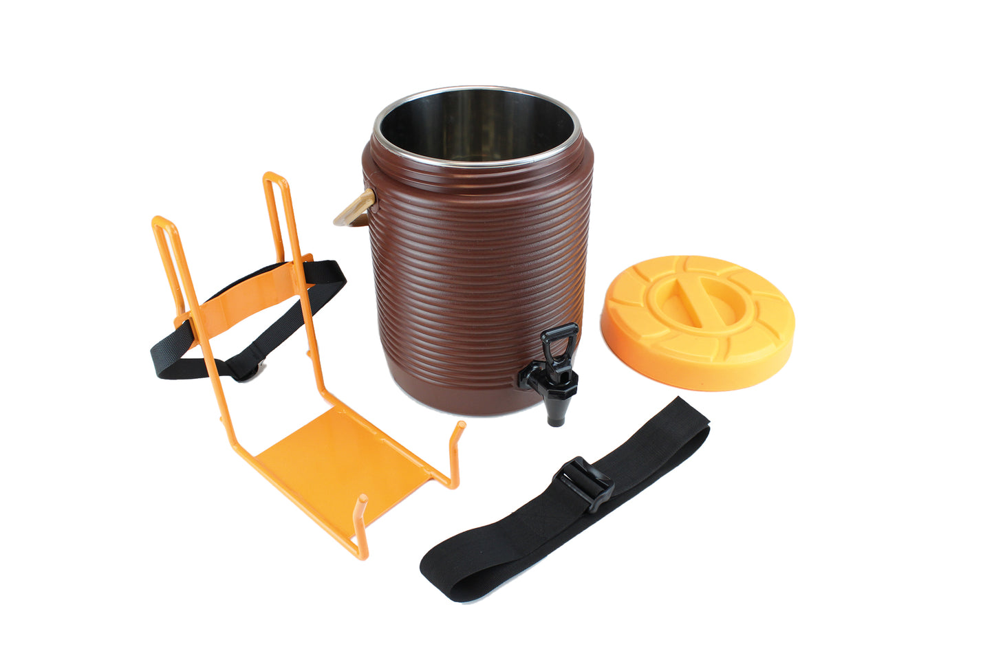 Getränkespender mit Gurten