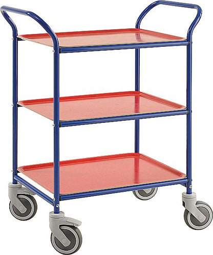 Servierwagen mit 3 Tabletts