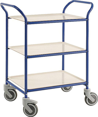 Servierwagen mit 3 Tabletts