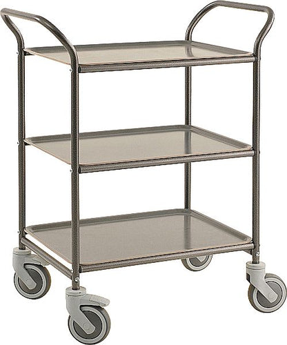 Servierwagen mit 3 Tabletts