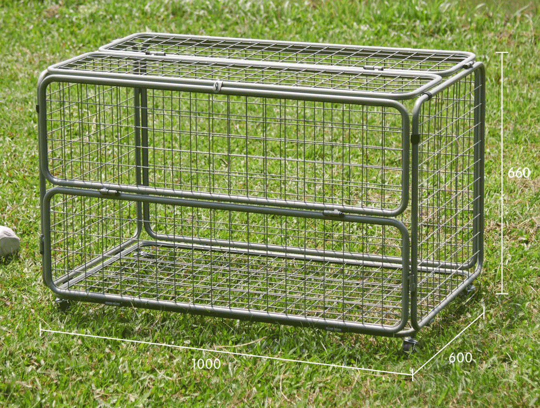 Transportwagen - abschließbarer Gitterwagen