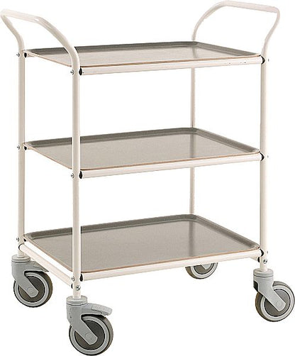 Servierwagen mit 3 Tabletts