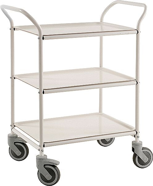 Servierwagen mit 3 Tabletts