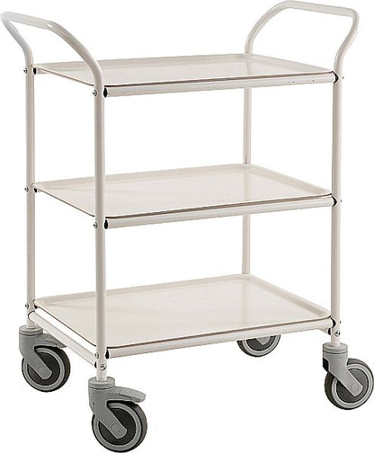 Servierwagen mit 3 Tabletts