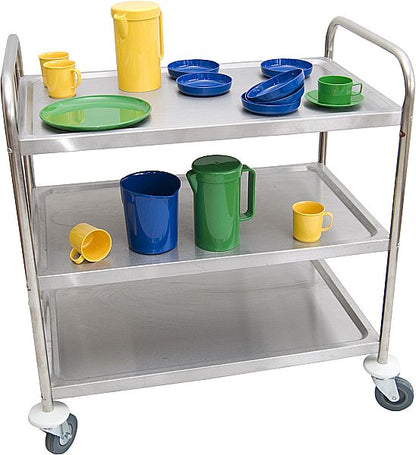 Servierwagen Edelstahl