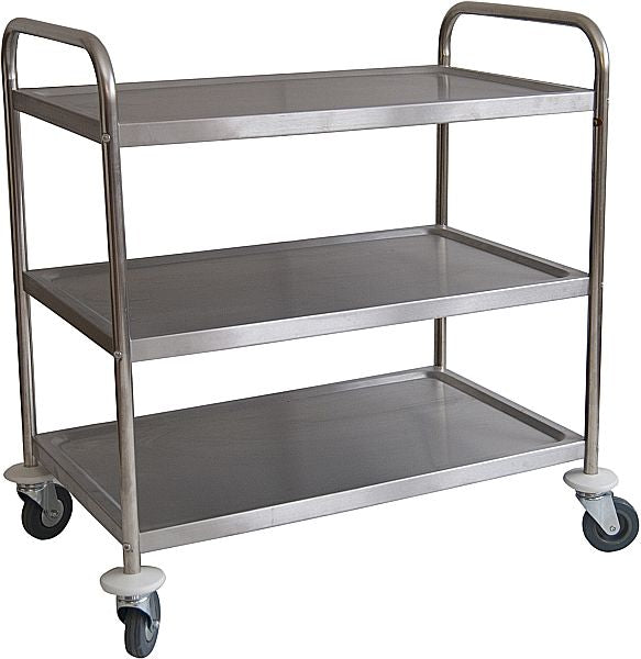 Servierwagen Edelstahl