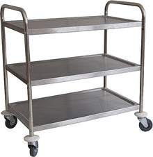 Servierwagen Edelstahl