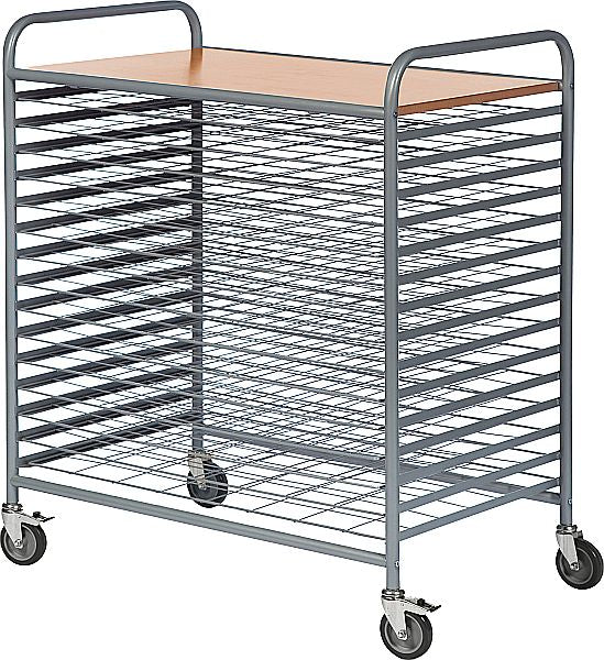 Bildertrockenwagen 15 Ablagen