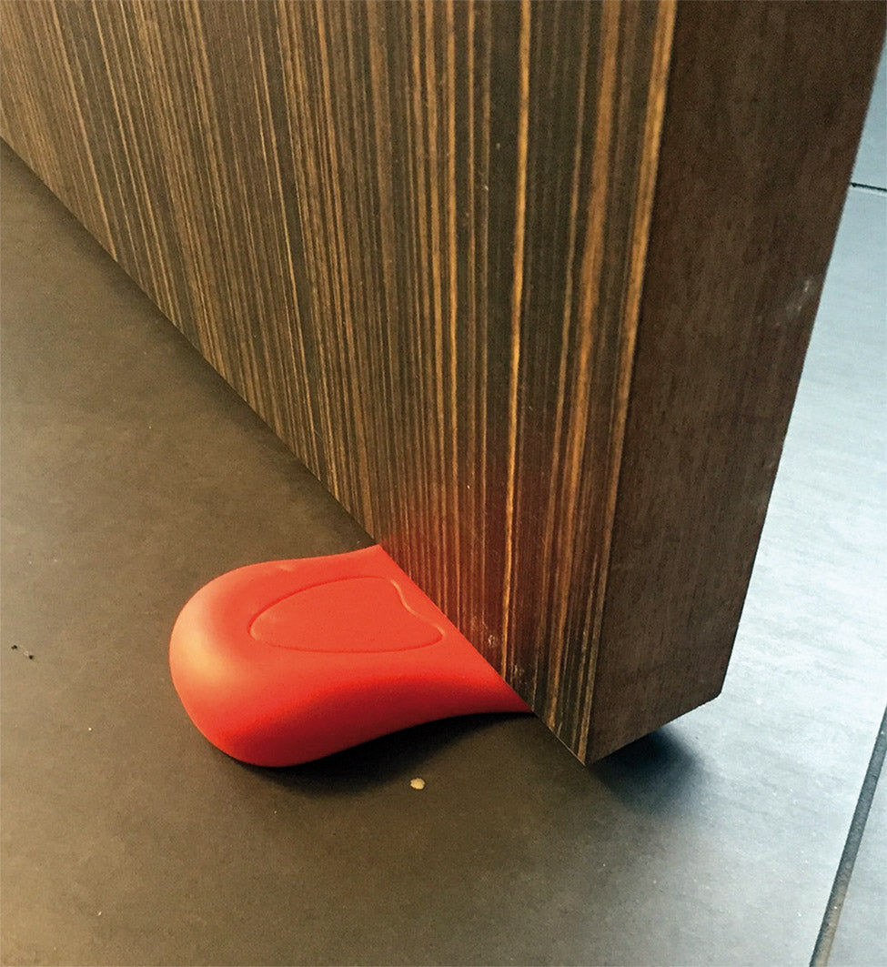 Türstopper - Roter Fuß