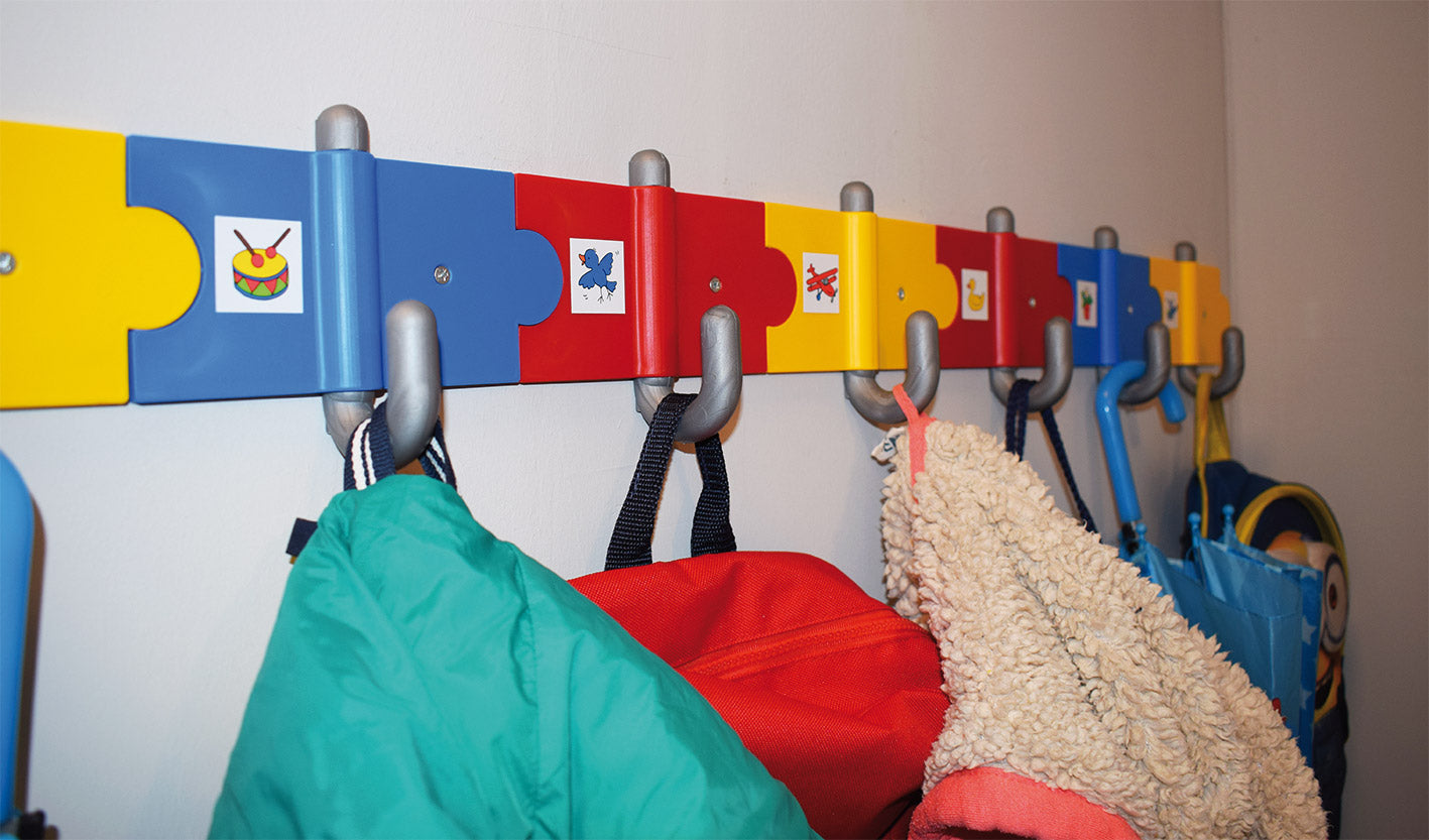 Softhaken in verschiedenen Farben