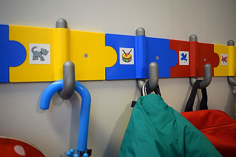 Softhaken in verschiedenen Farben