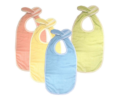Bibs with holes, solid colors