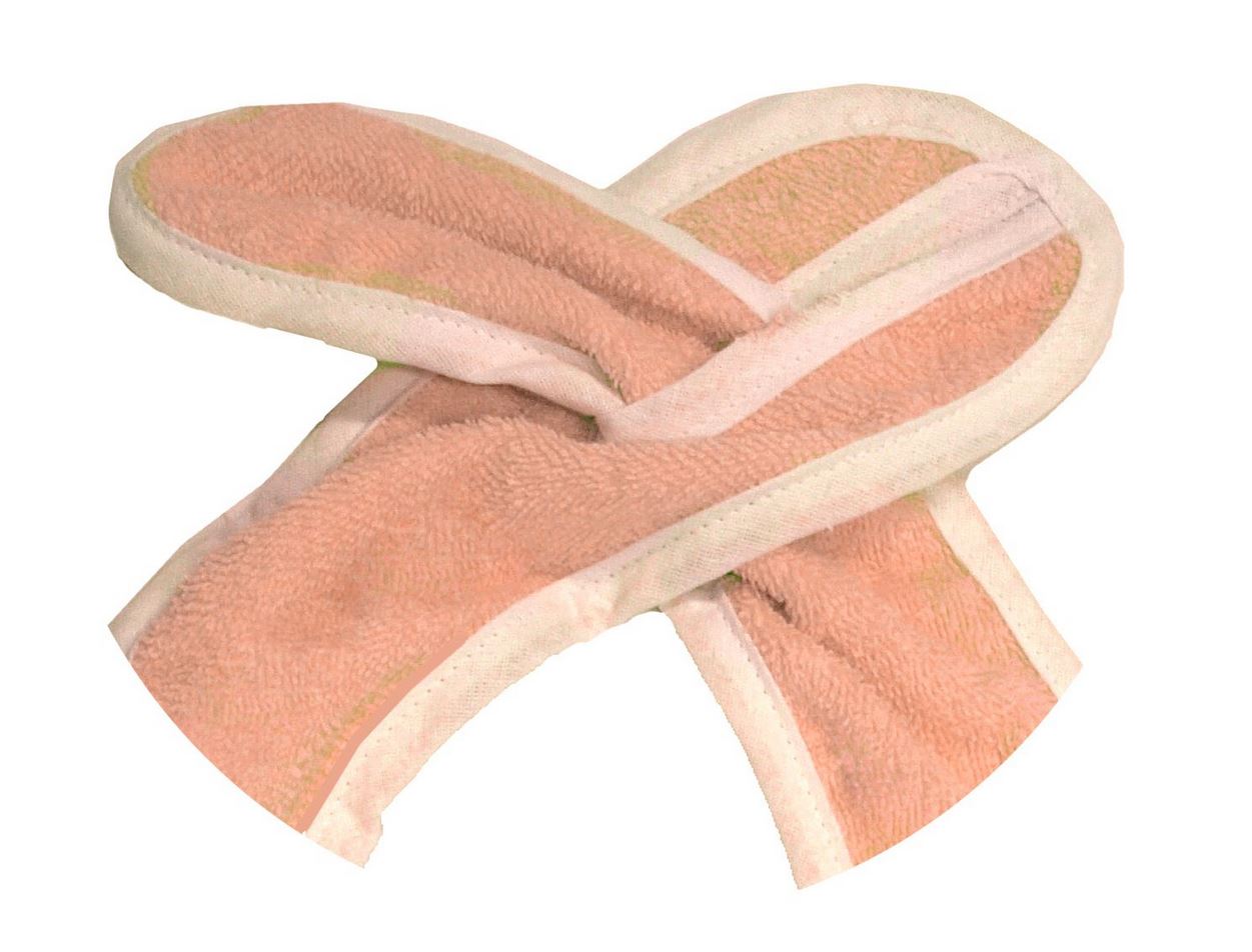 Bibs with holes, solid colors