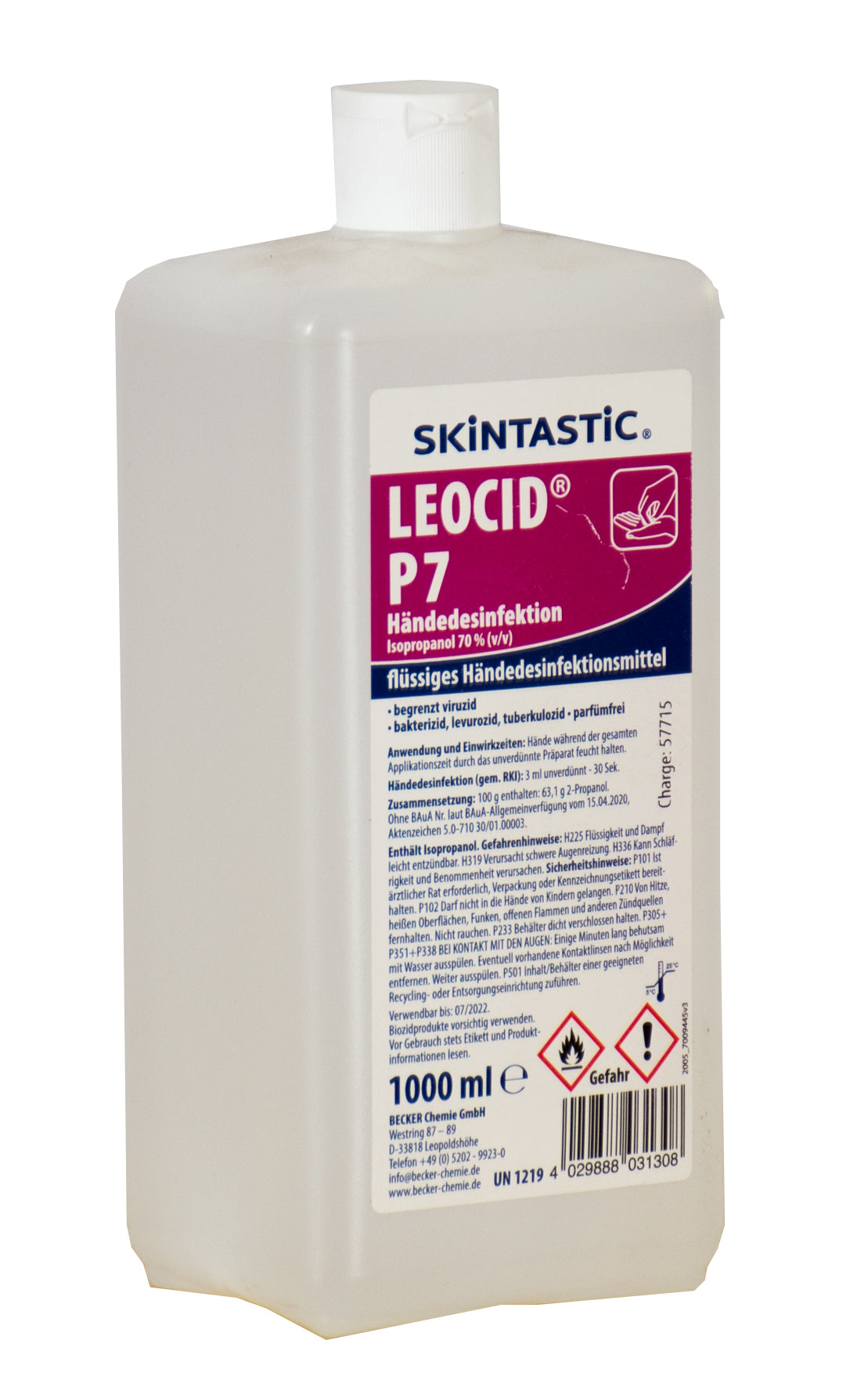 Handdesinfektion 1000 ml