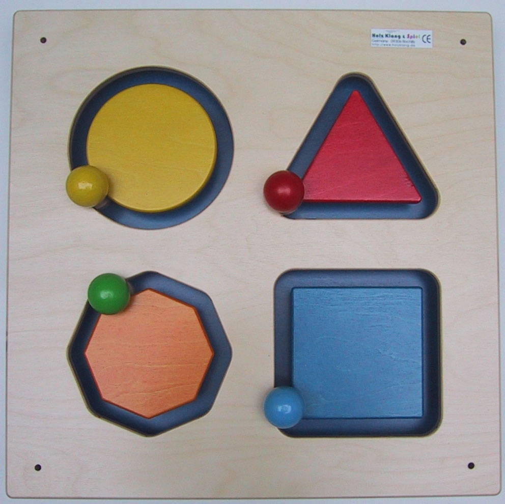 Wandspiel Geometrie