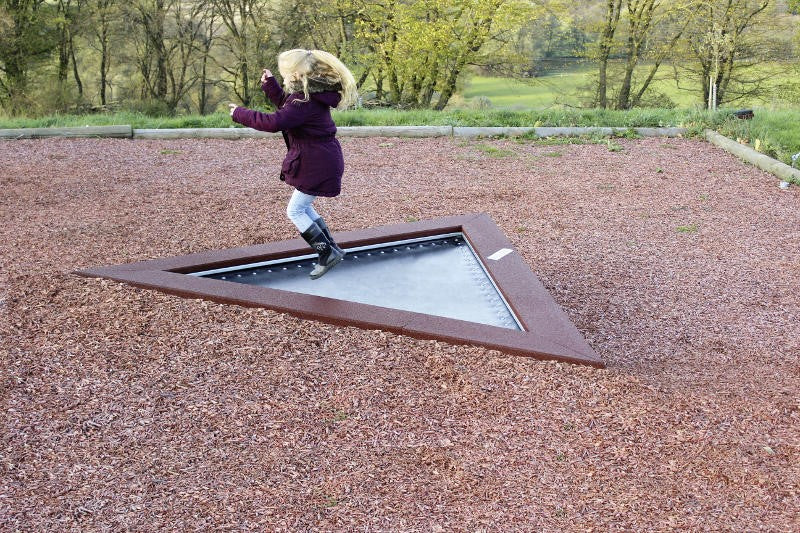 Spielplatz-Trampolin Triangulum, Schenkellänge 300 cm