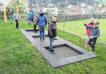 Spielplatz-Trampolin Mini zum Einbau, 175 x 175 cm