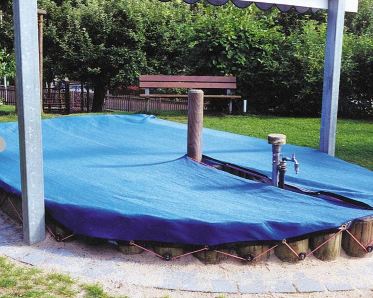 Sandkastenabdeckung Plane