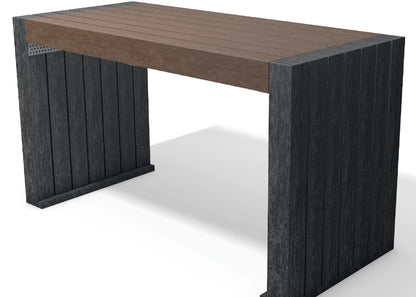 Tisch Calero 150 cm Höhe 75 cm Recyclingkunststoff
