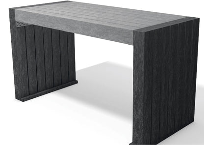 Tisch Calero 150 cm Höhe 75 cm Recyclingkunststoff