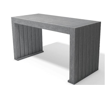 Tisch Calero 150 cm Höhe 75 cm Recyclingkunststoff