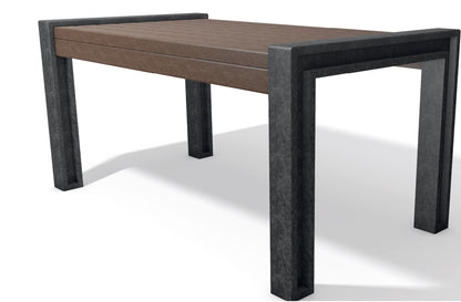 Tisch Hyde Park 195 cm Höhe 80 cm Recyclingkunststoff
