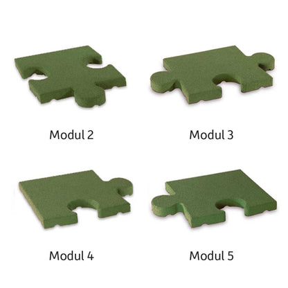 Fallschutzplatte Terrasoft Puzzle Seitenteil Modul  3