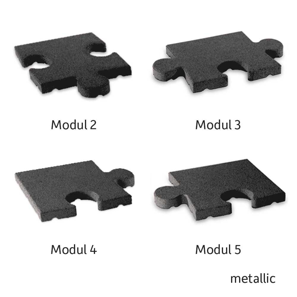 Fallschutzplatte Terrasoft Puzzle Seitenteil Modul 2