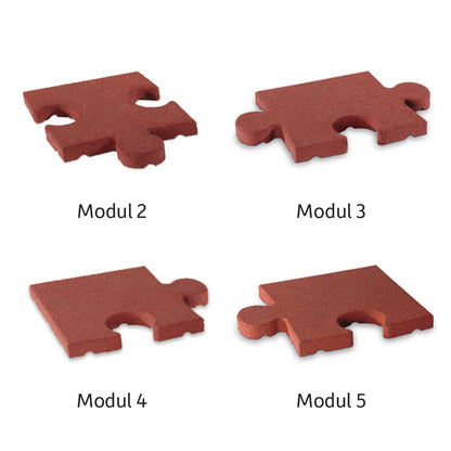 Fallschutzplatte Terrasoft Puzzle Seitenteil Modul  3