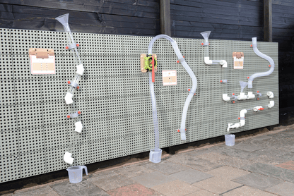 Wandspielplatte Outdoor  120 x 80 x 5 cm aus wetterfestem HDPE-Kunststoff