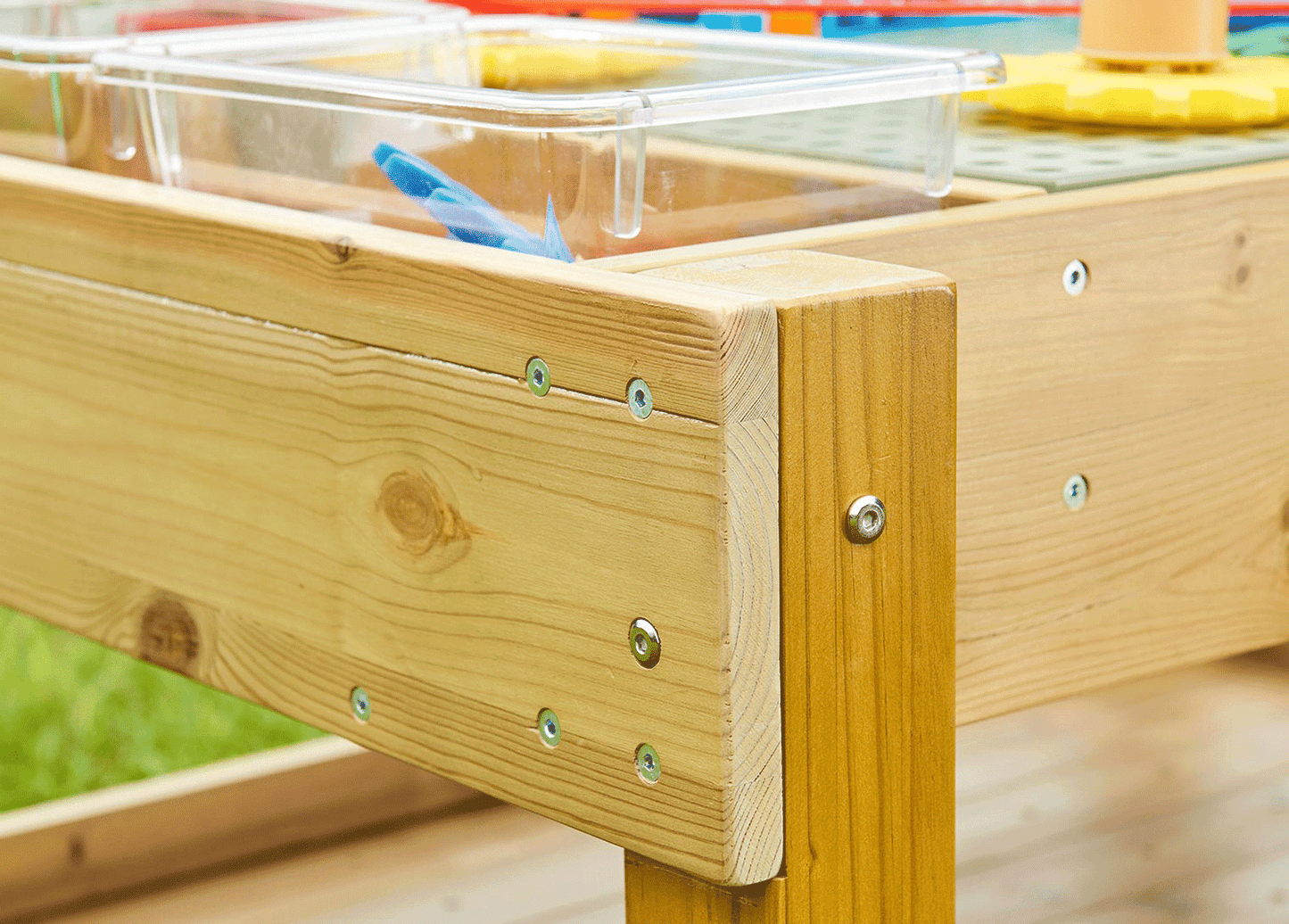 Druckimprägnierte Spieltisch mit Außenspielplatte